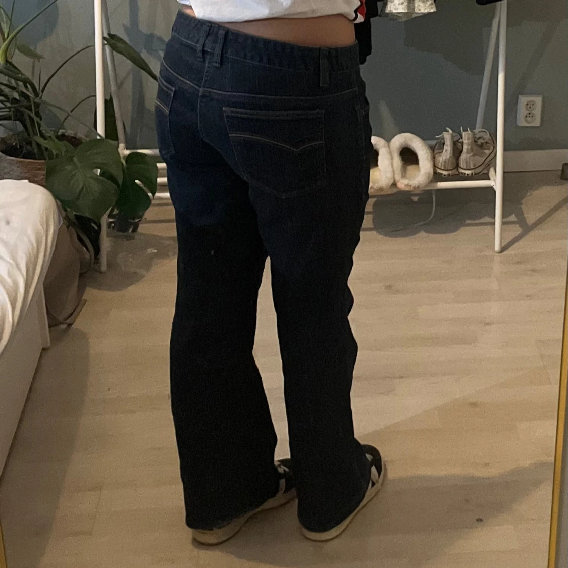 Svarta bootcut Tommy hillfiger jeans - 1