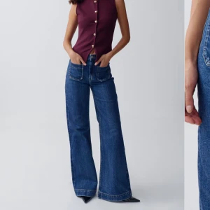 Jeans, Nya utan prislapp - Så snygga! Finns på Gina tricots hemsida för 500kr, säljer för 300kr använda 1 gång 