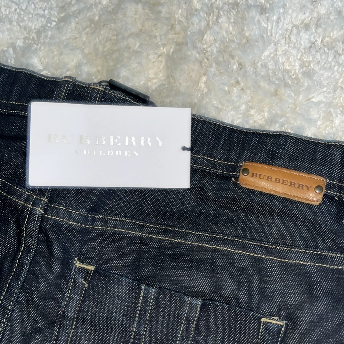 Svarta jeansbyxor från Burberry