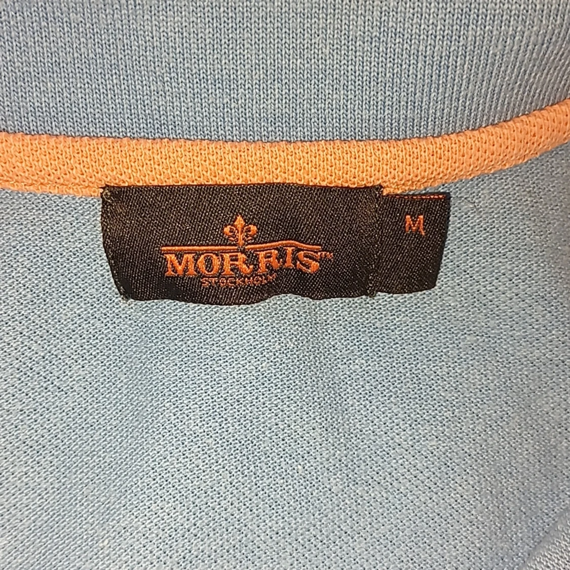 Blå pikétröja från Morris - 91