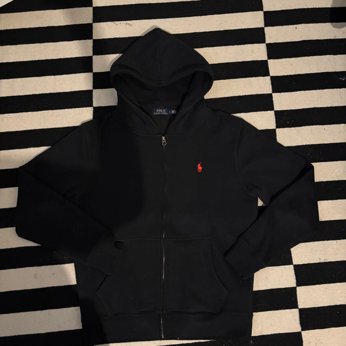 Svart zip up från Polo Ralph Lauren