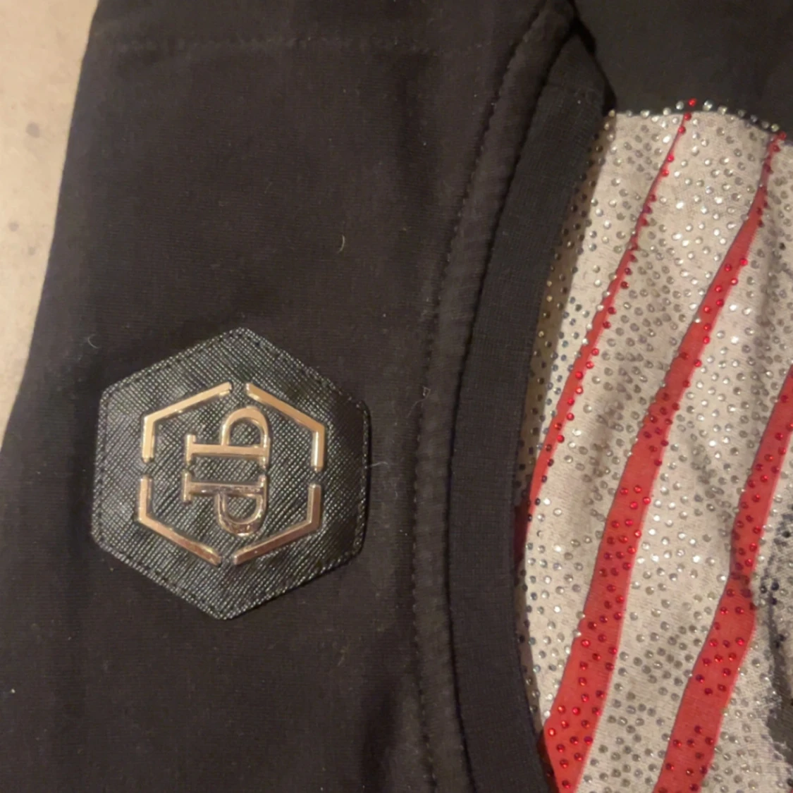 Svart t-shirt med dödskalle från Philipp Plein - 91