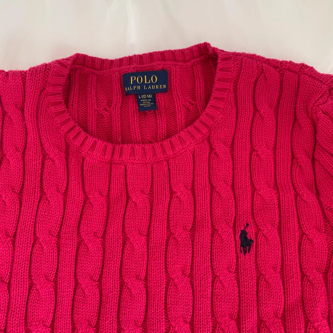 Ralph lauren stickad tröja - 92