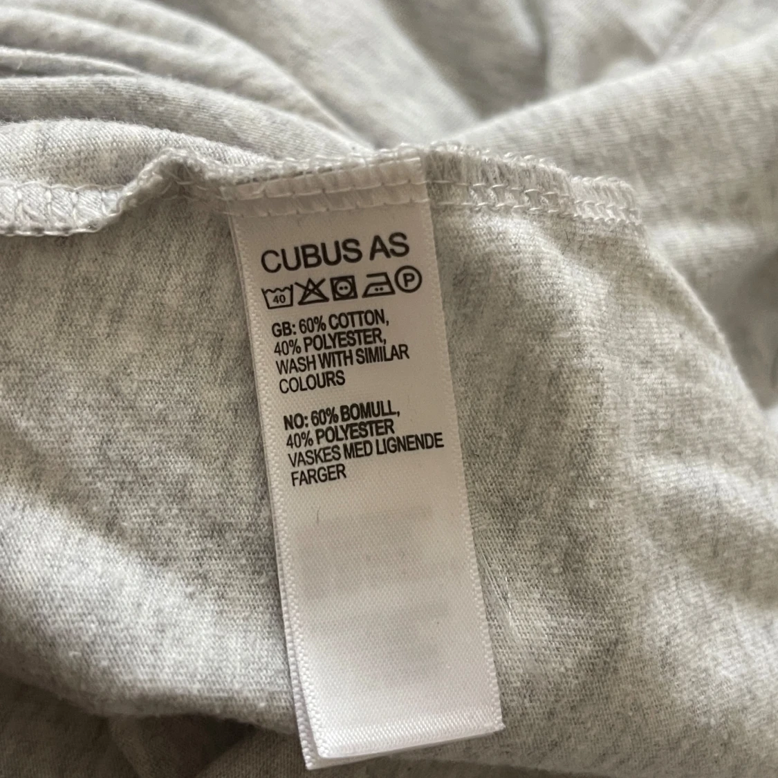 Grå långärmad tröja från Cubus - 91