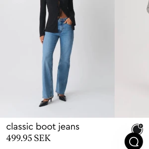 Classic boot jeans - Säljer dessa jeans från gina, använda några gånger. Perfekta jeans för hösten som sitter jätte bra på.