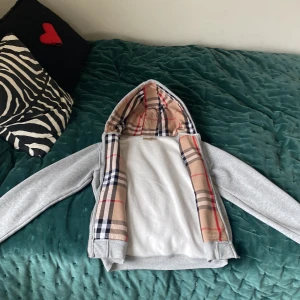 Burberry hoodie - Har en grå burberry hoodie som e köpt på Plick för närmare ett år sedan och har därmed inte mycket info om den.  Skick: 7/10 Pris kan diskuteras!!  Kan möjligtvis ta emot byten (Stockholm endast)