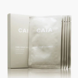 CAIA Sheet mask - HELT NYA Caia Find your balance sheet masks. Aldrig öppnade, det ligger 5 masker i. Kan även skicka mer bilder! 💫Pris kan diskuteras 😊