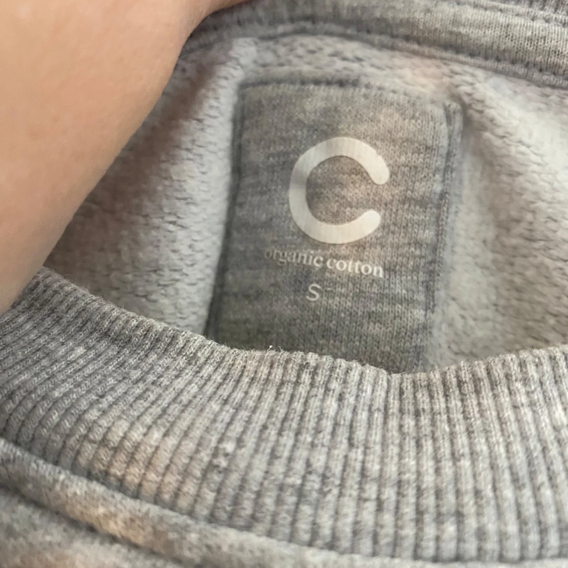 Grå sweatshirt  - 90