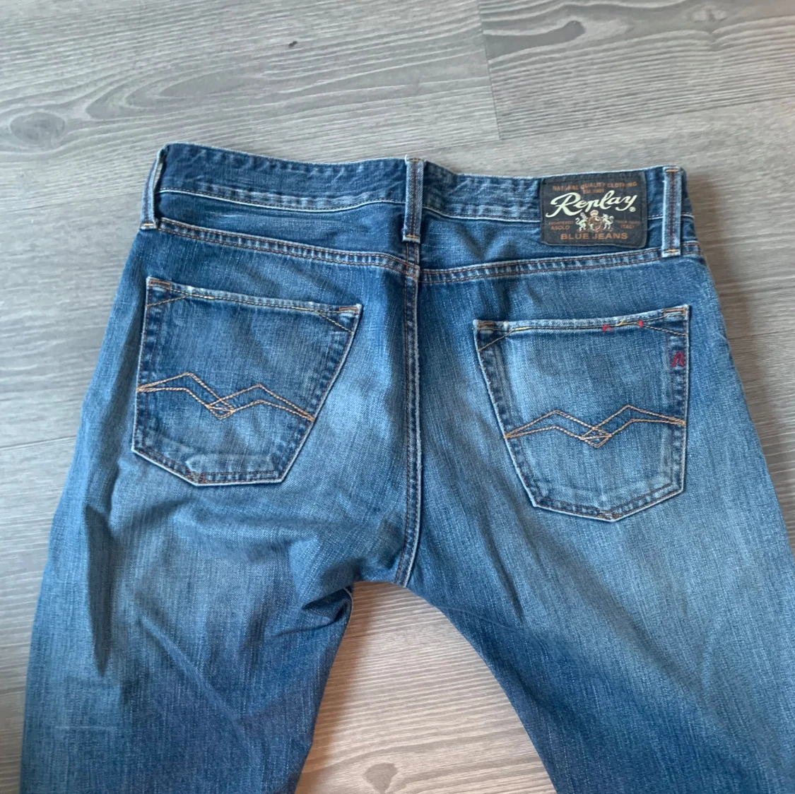 Blå jeans från Replay