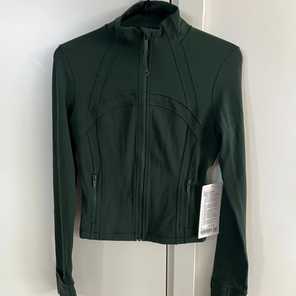 Lululemon define cropped jacket Nulu stl 4/36