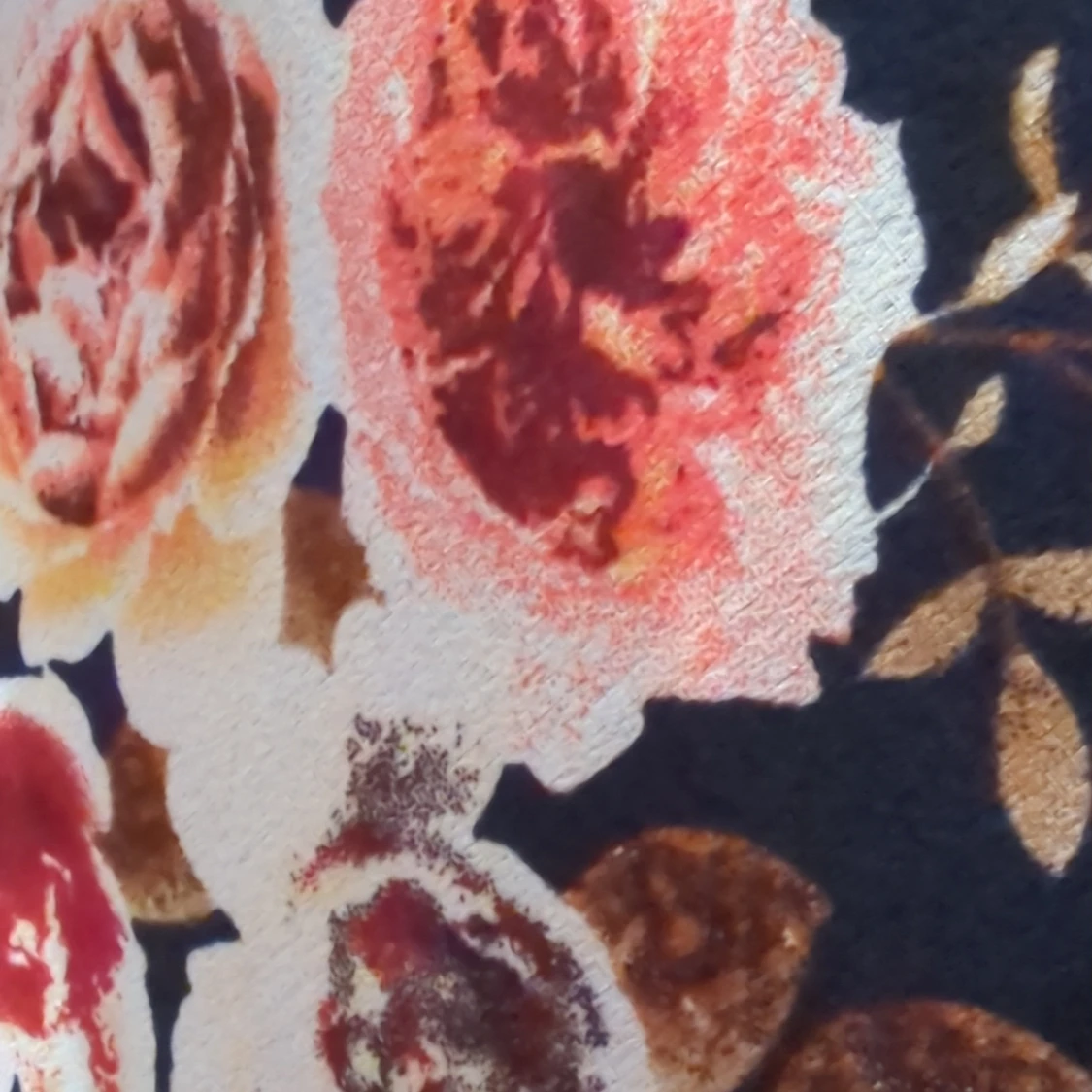 Blommig långklänning med öppen rygg - 93