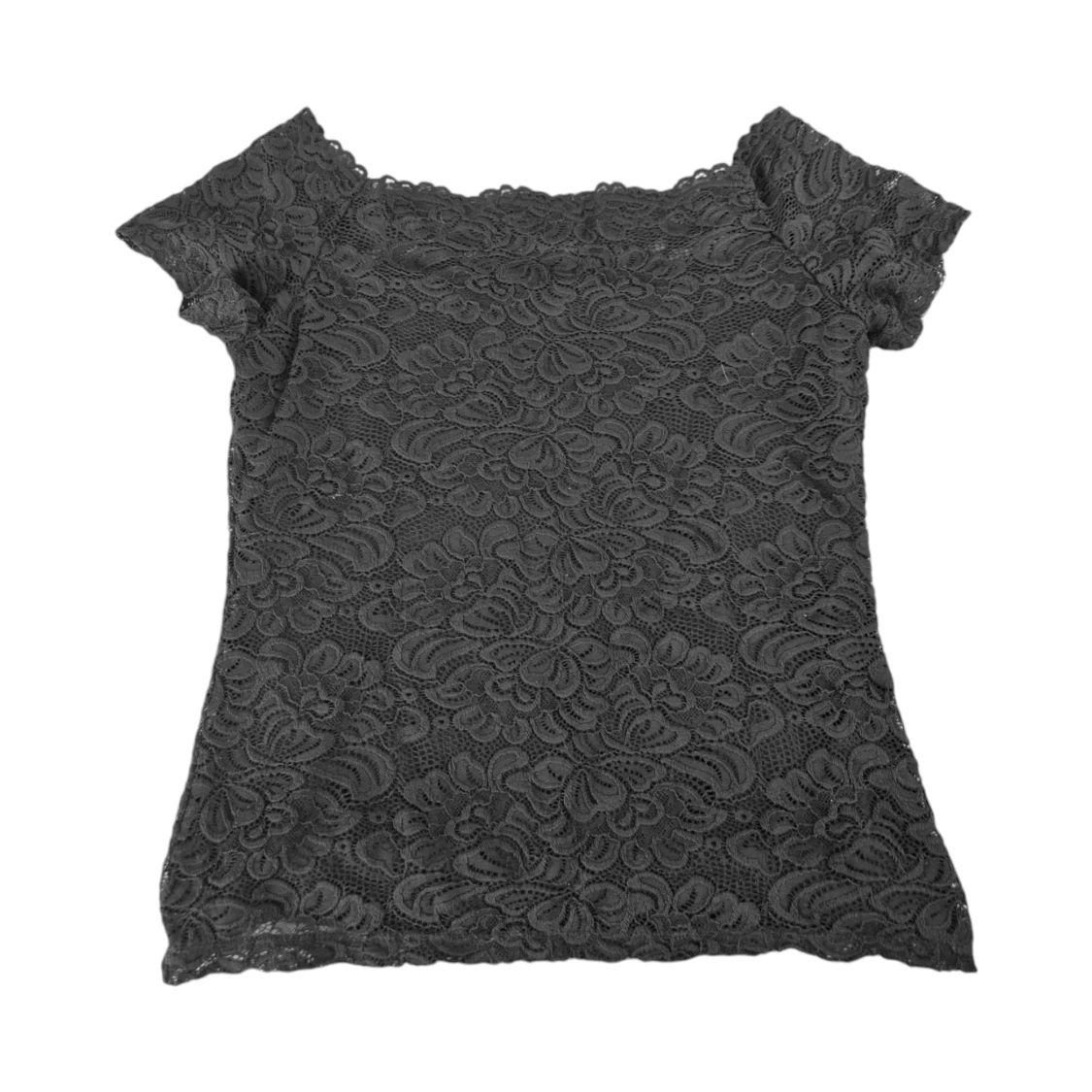 Off shoulder spetstopp - 90