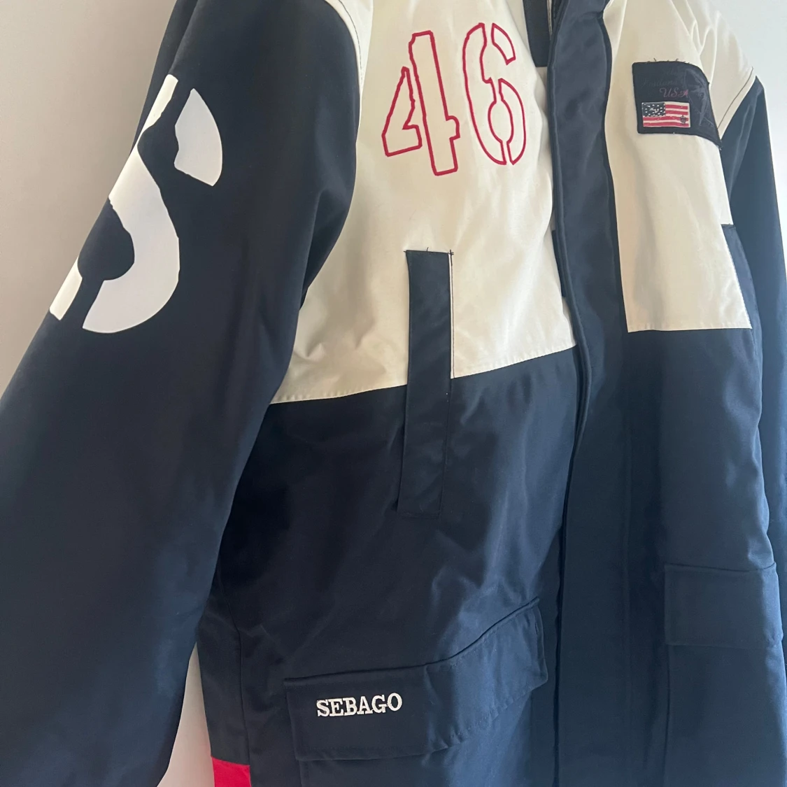 Svart och vit jacka från Sebago - 4