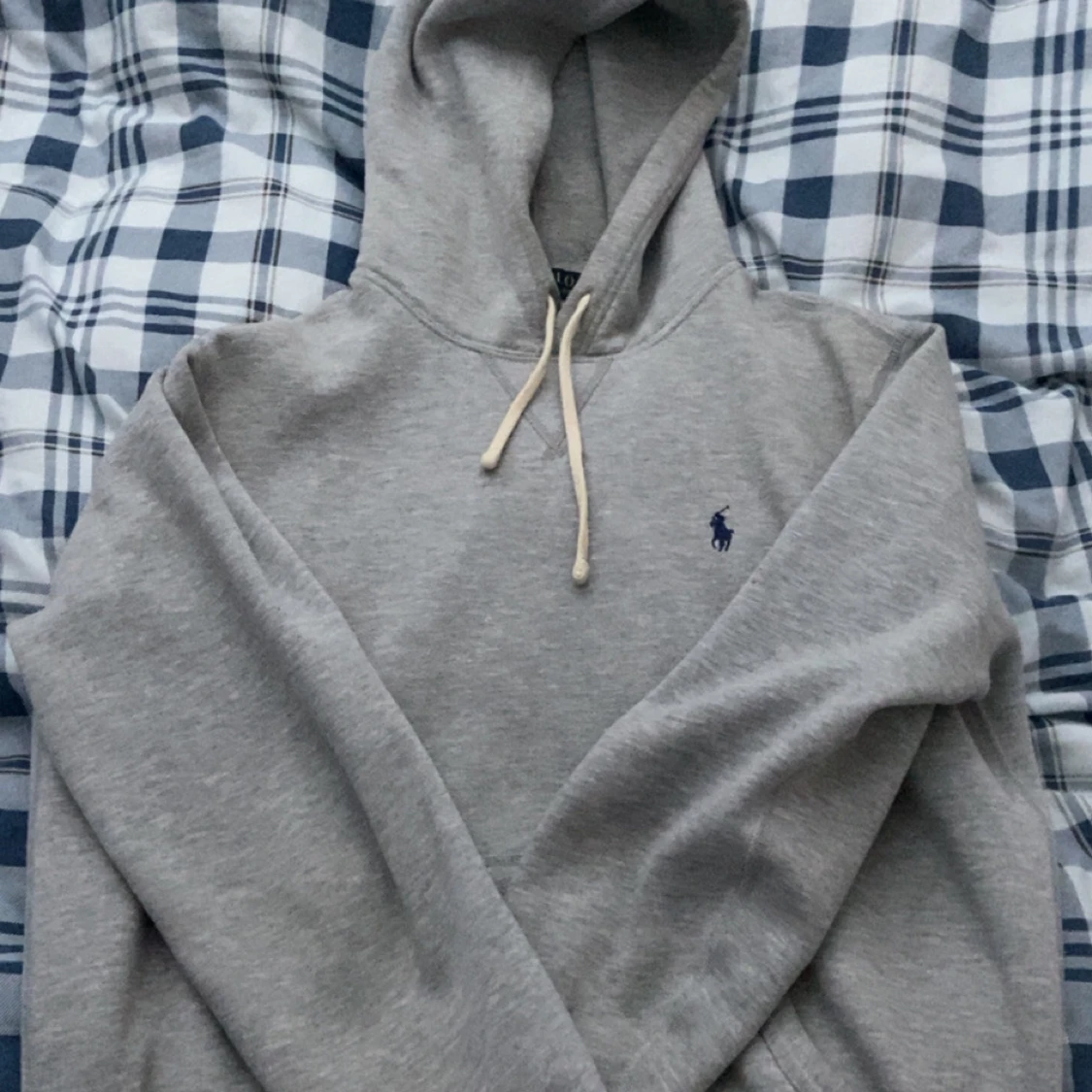 Grå hoodie från Polo Ralph Lauren - 1