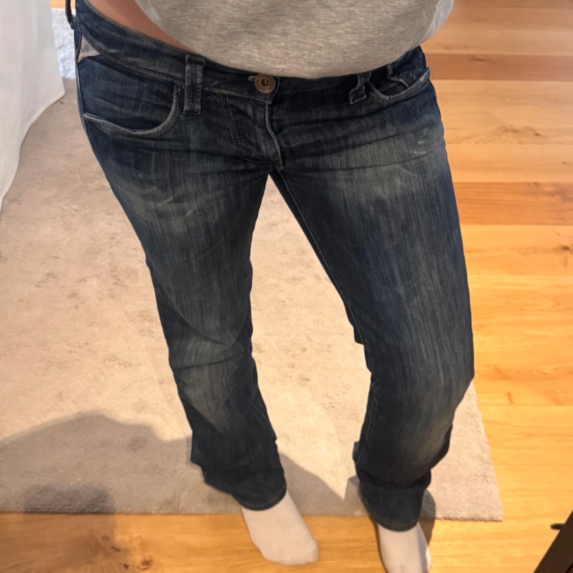 Unika blå jeans från Replay