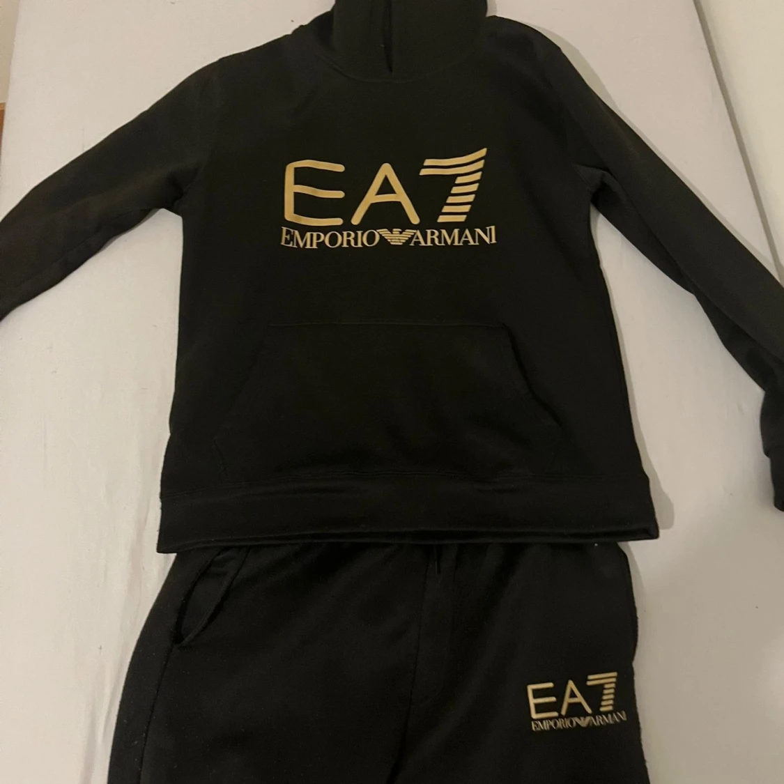 Svart hoodie från Emporio Armani - 91
