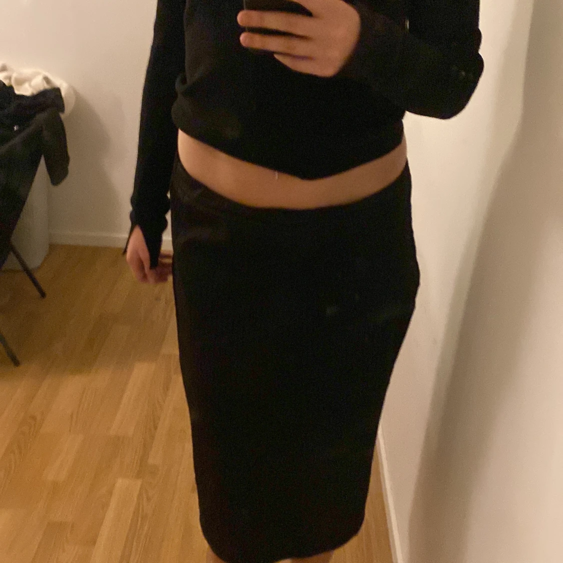 Svart kjol - 90