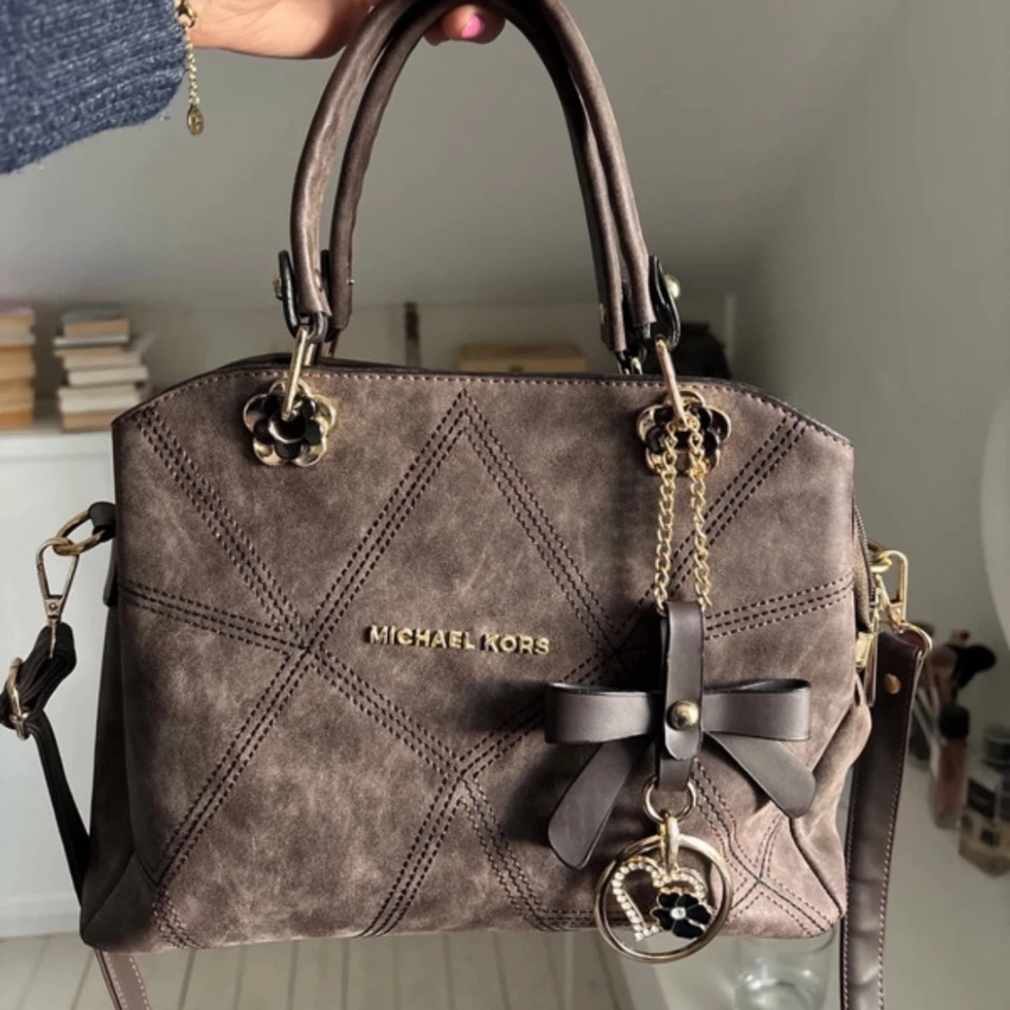 Brun handväska från Michael Kors