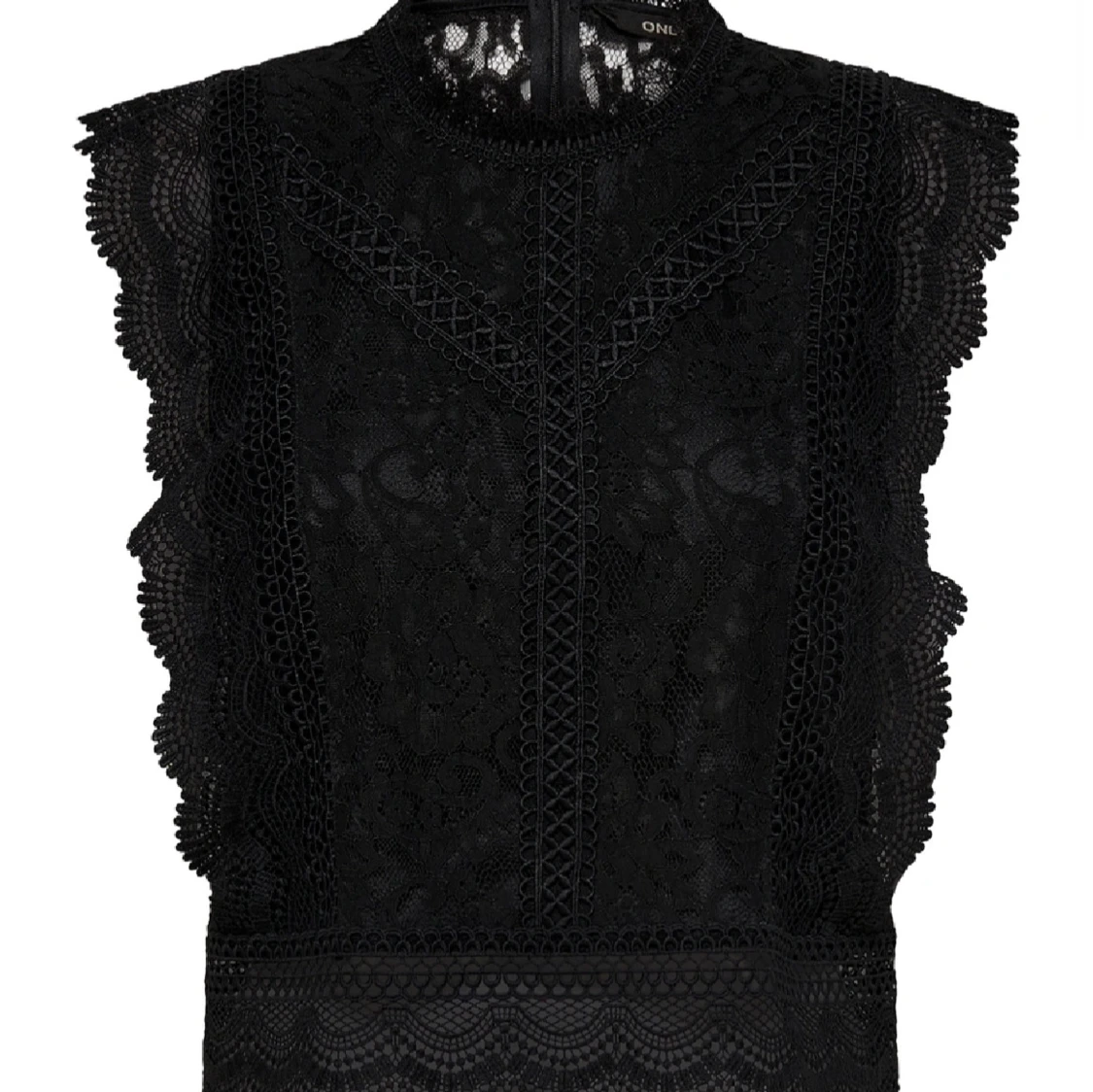 Svart spetsblus från Only - 1