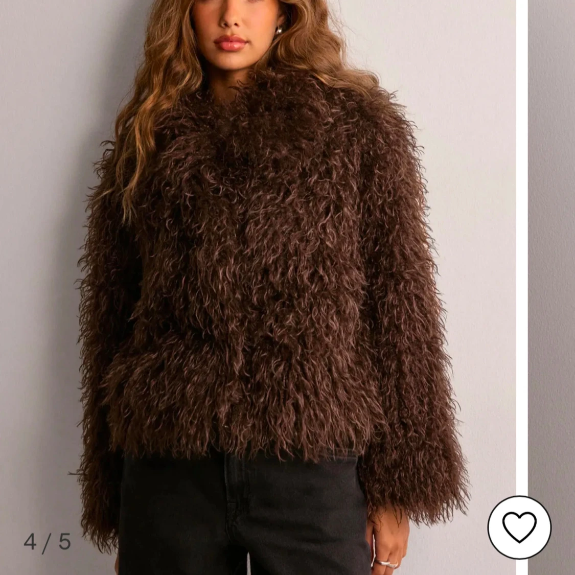 SÖKER BRUN PÄLSJACKA - 2