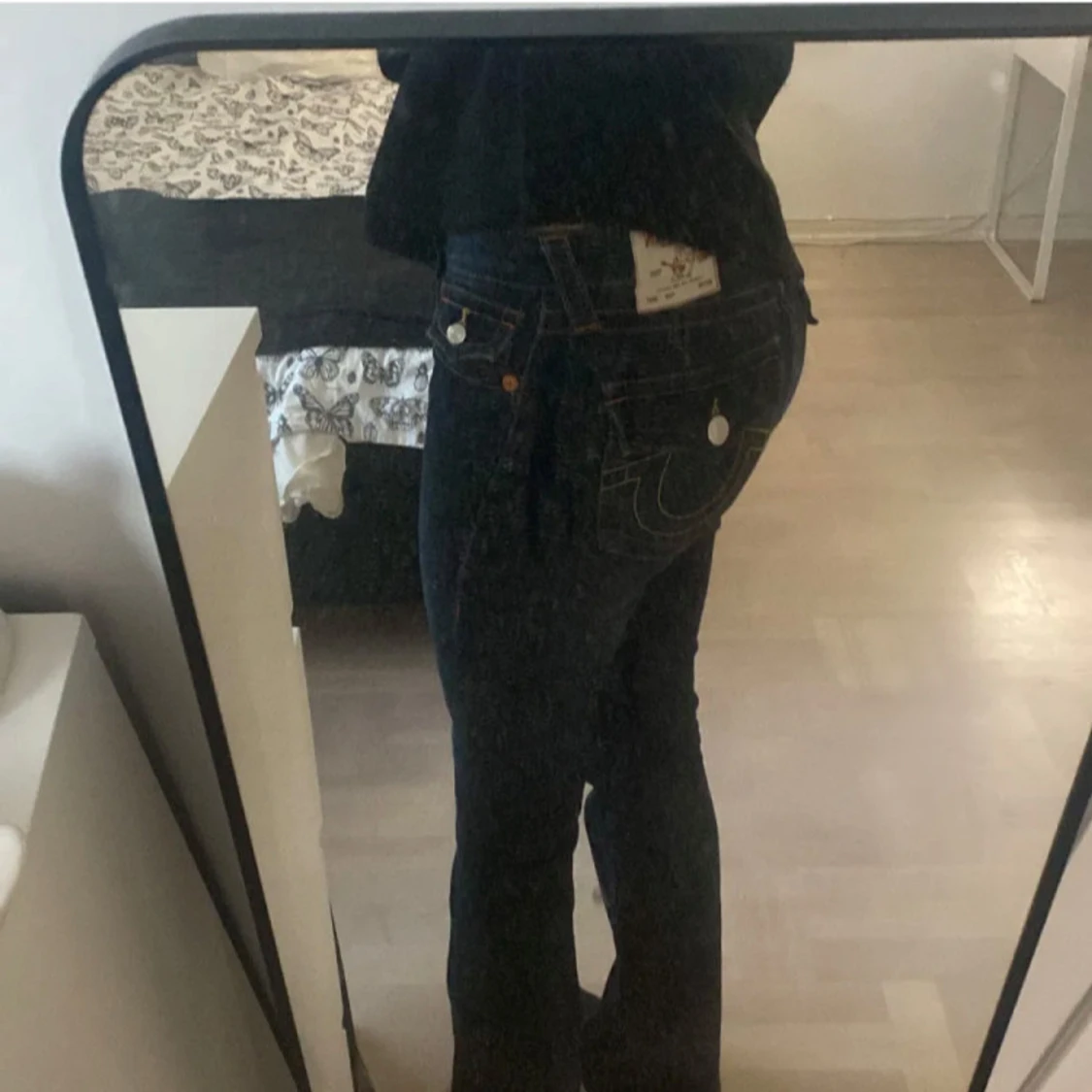 Mörkblå true religion jeans