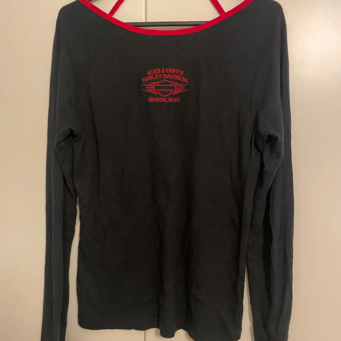 Svart långärmad tröja från Harley-Davidson - 90