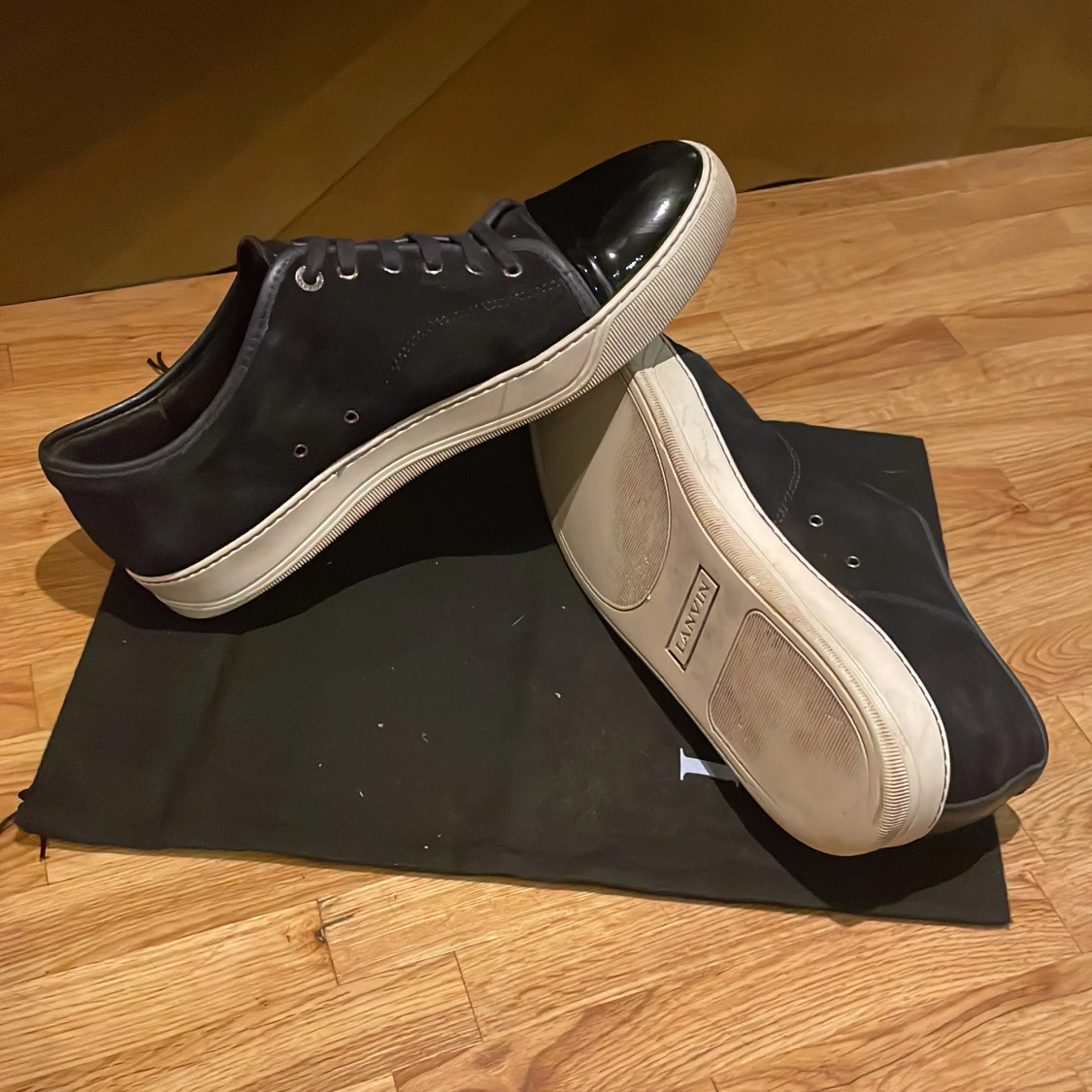 Marinblå Lanvin skor - 92