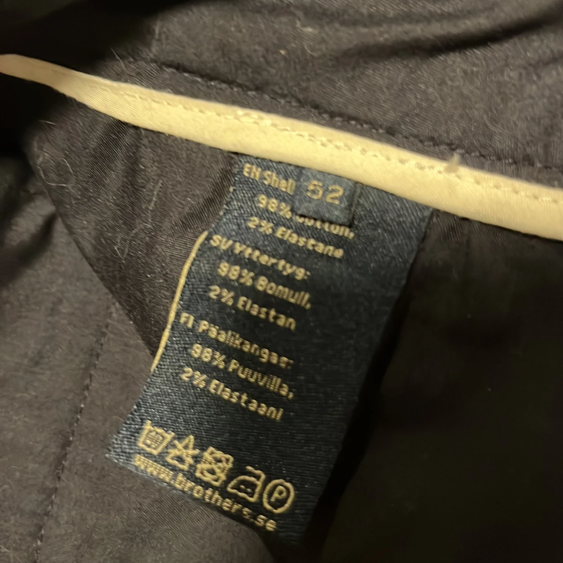 Mörkblå chinos från Riley - 92