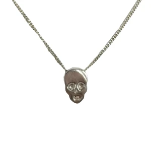 L8 Hasselblad halsband  - Superfint halsband med monterad dödkalle från L8 Hasselblad. Helt nytt. 40cm kedja🌸 nypris 600kr