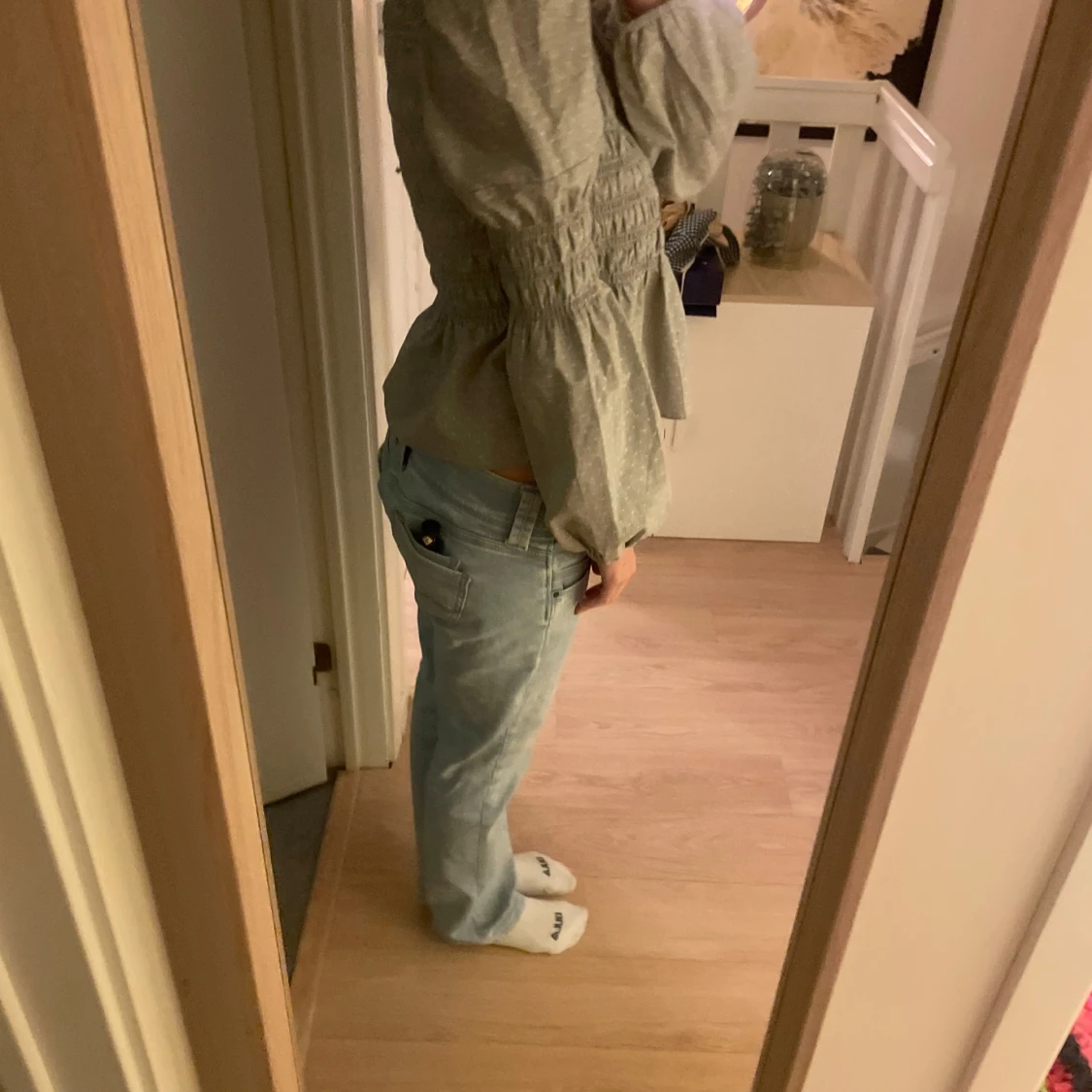 Så söt prickig blus från only - 93