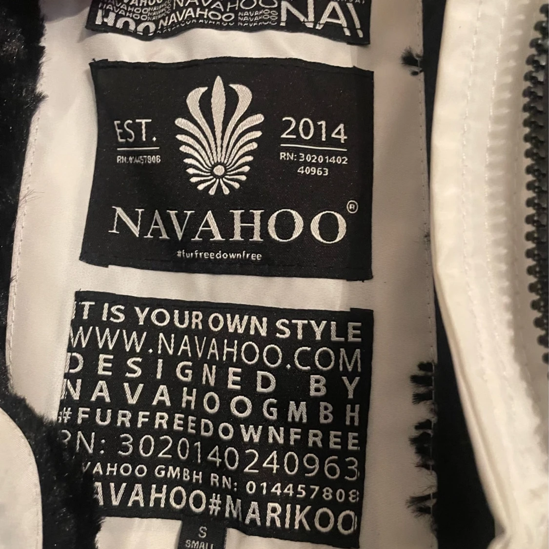 Vit jacka  från Navahoo - 3