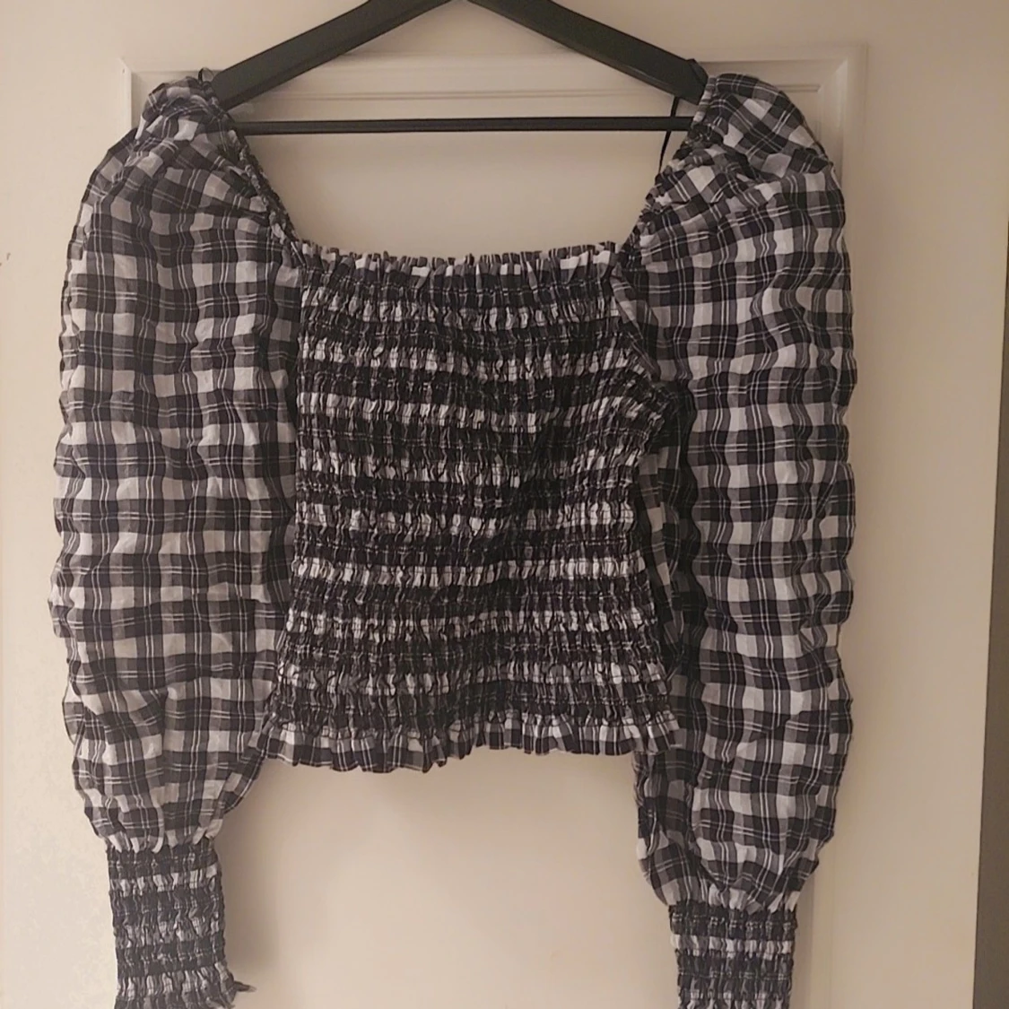 Rutig blus från H&M - 2