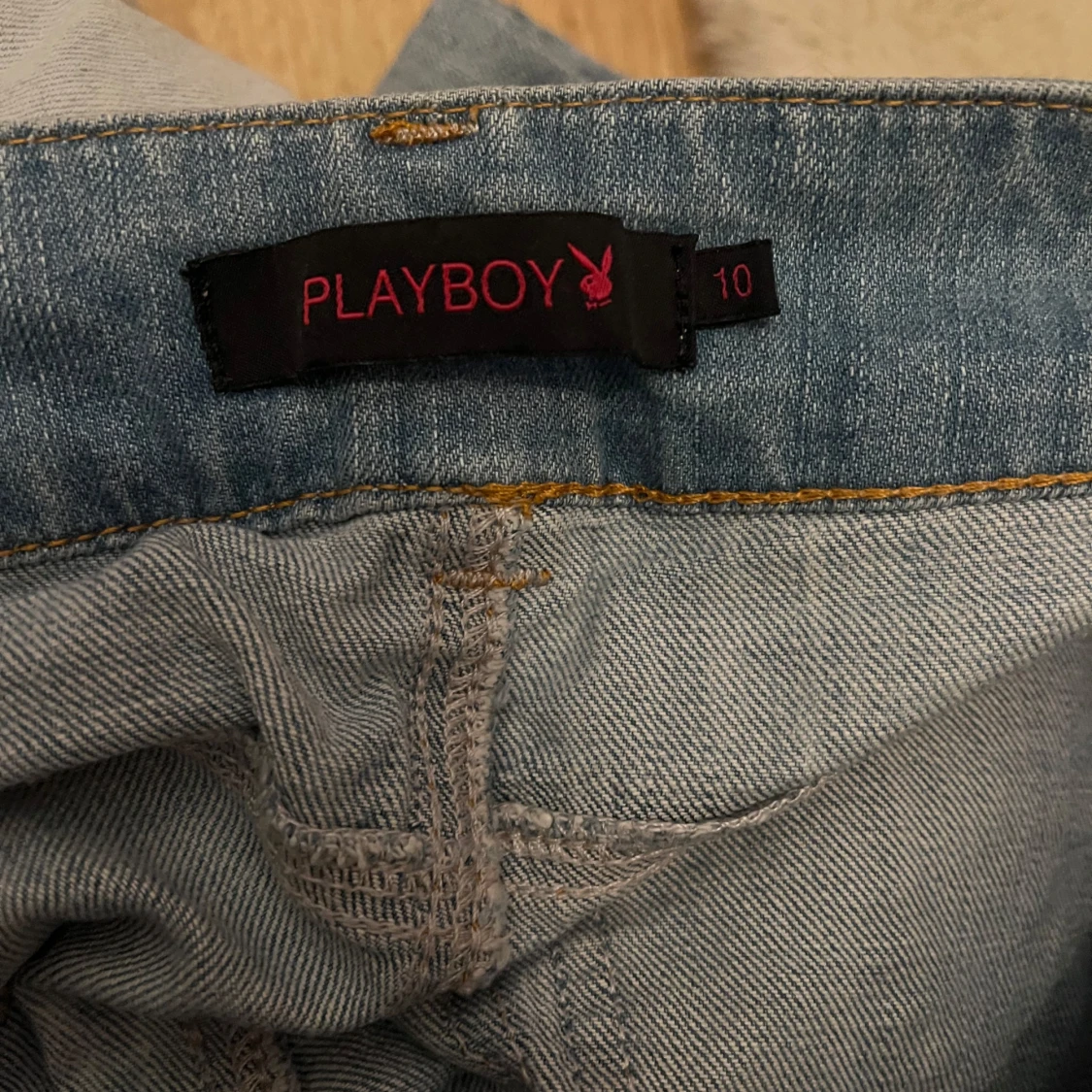 Ljusblå jeans playboy - 3