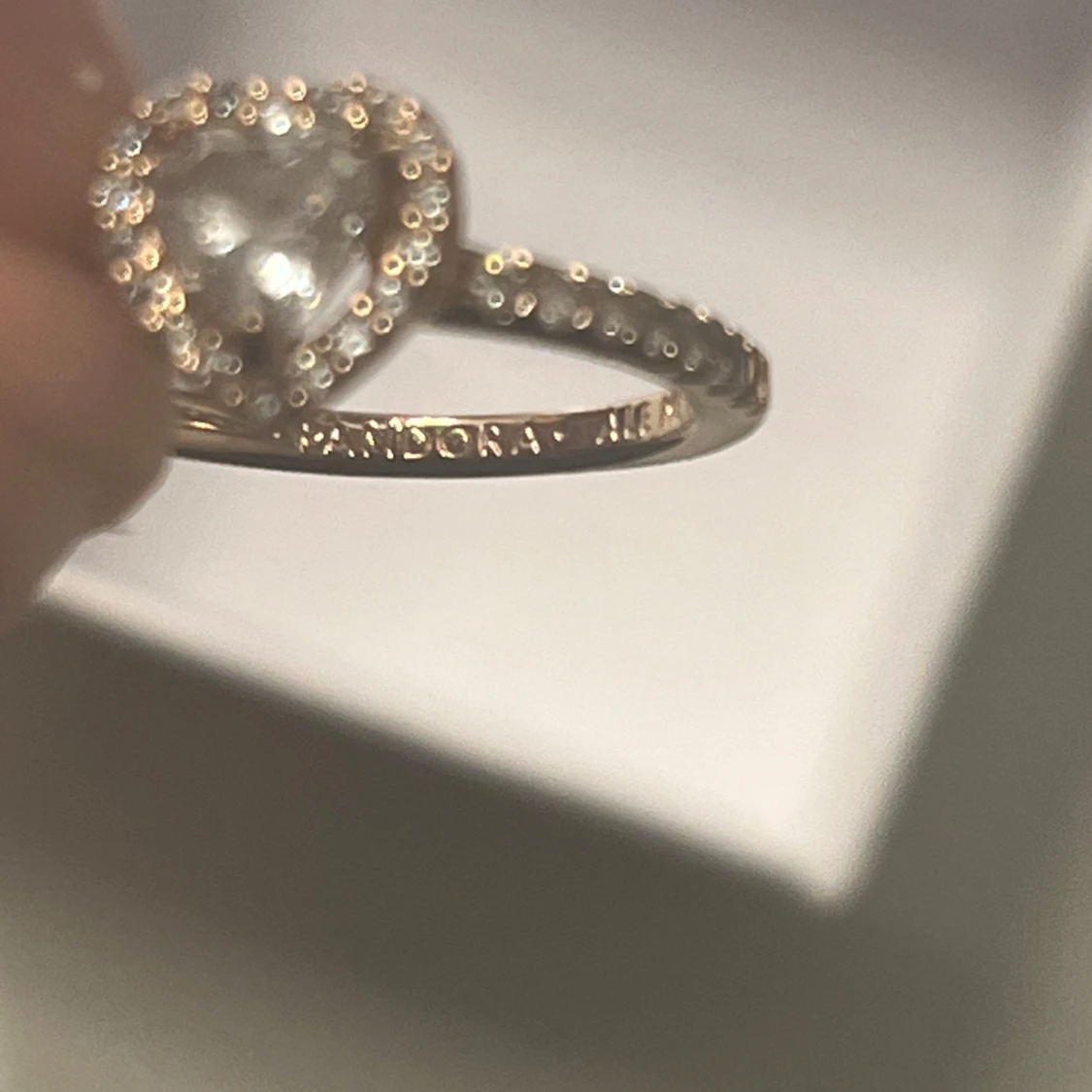 Roséguld med hjärta från Pandora - 2