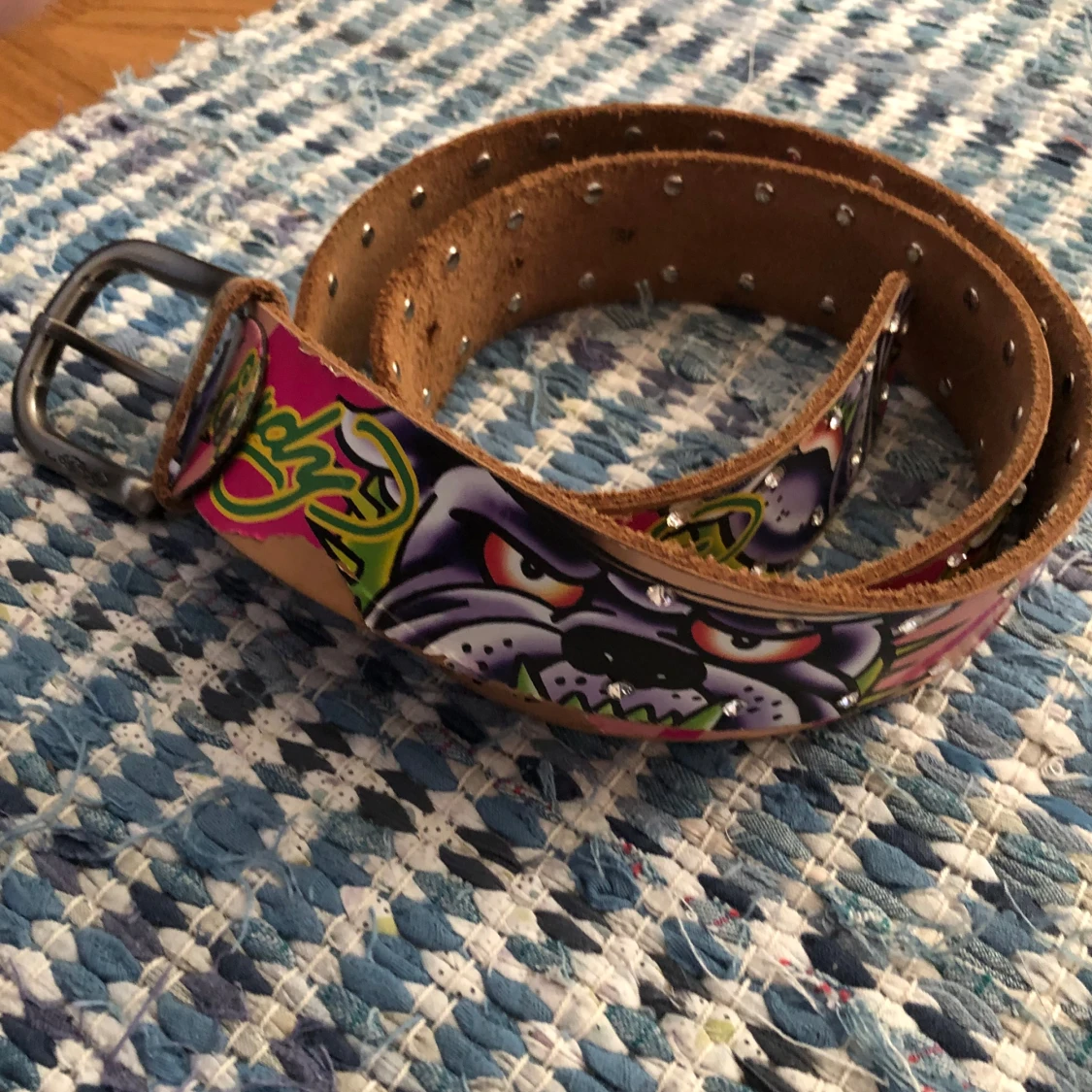 Rosa Ed Hardy bälte - 2