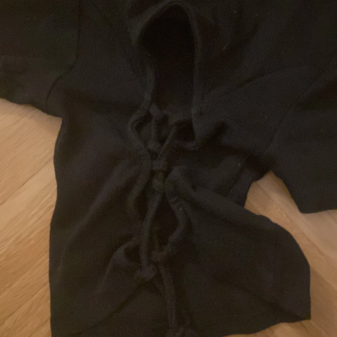 Svart topp med snörning från FB Sister - 3