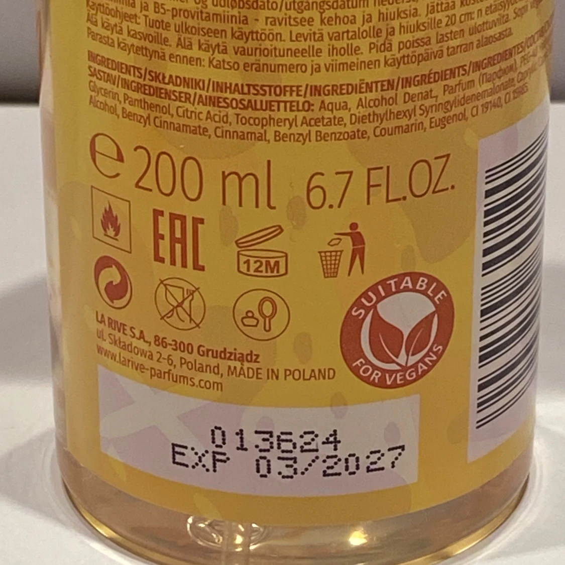 La Rive bodymist: Only Desire - 90