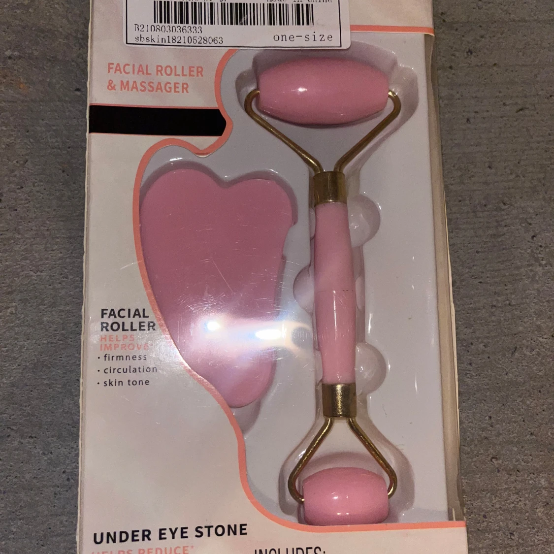 Face roller och gua sha board 