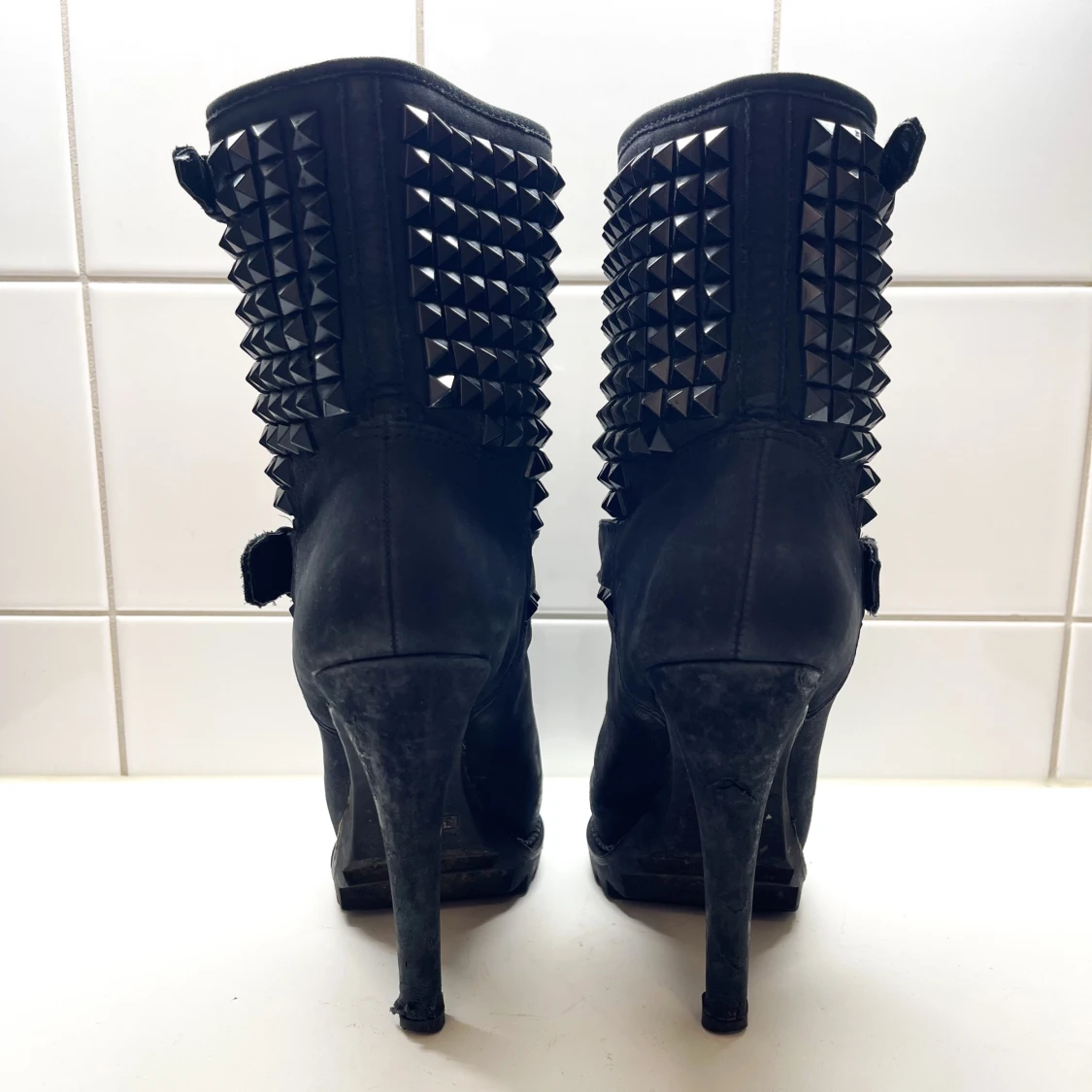 ASH Boots med grov Stilettklack & Sula - 92