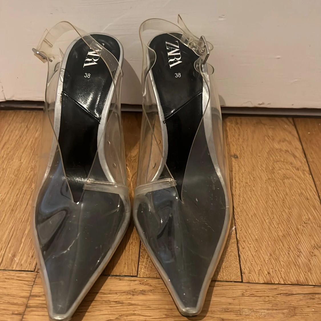 Transparenta klackskor från Zara - 1