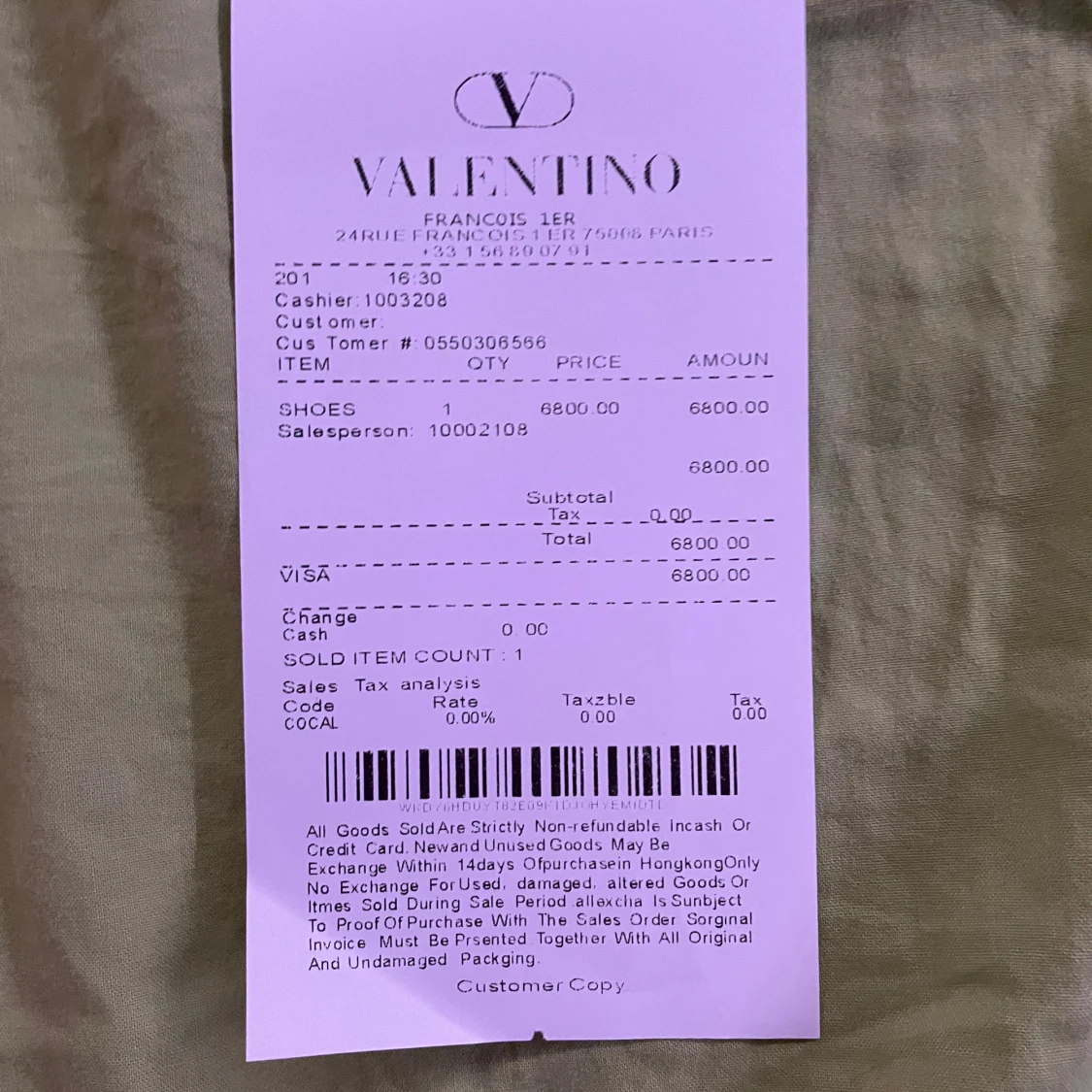 Valentino Garavani sneakers med nitar - 1