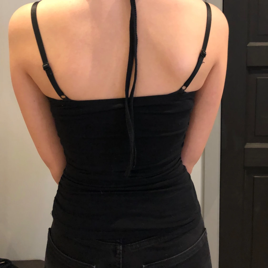 Svart spetslinne - 90