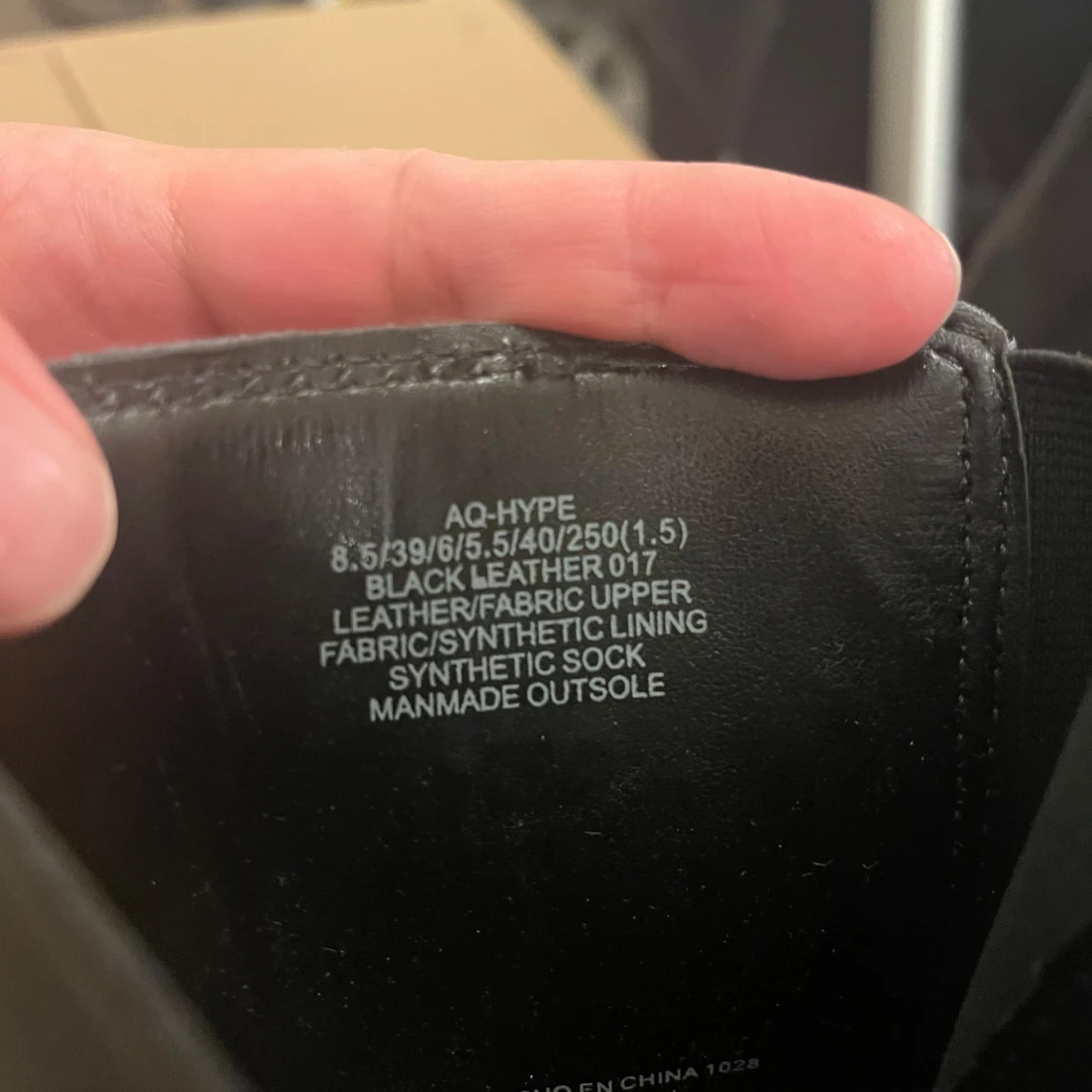 Svarta boots från Axelda - 90