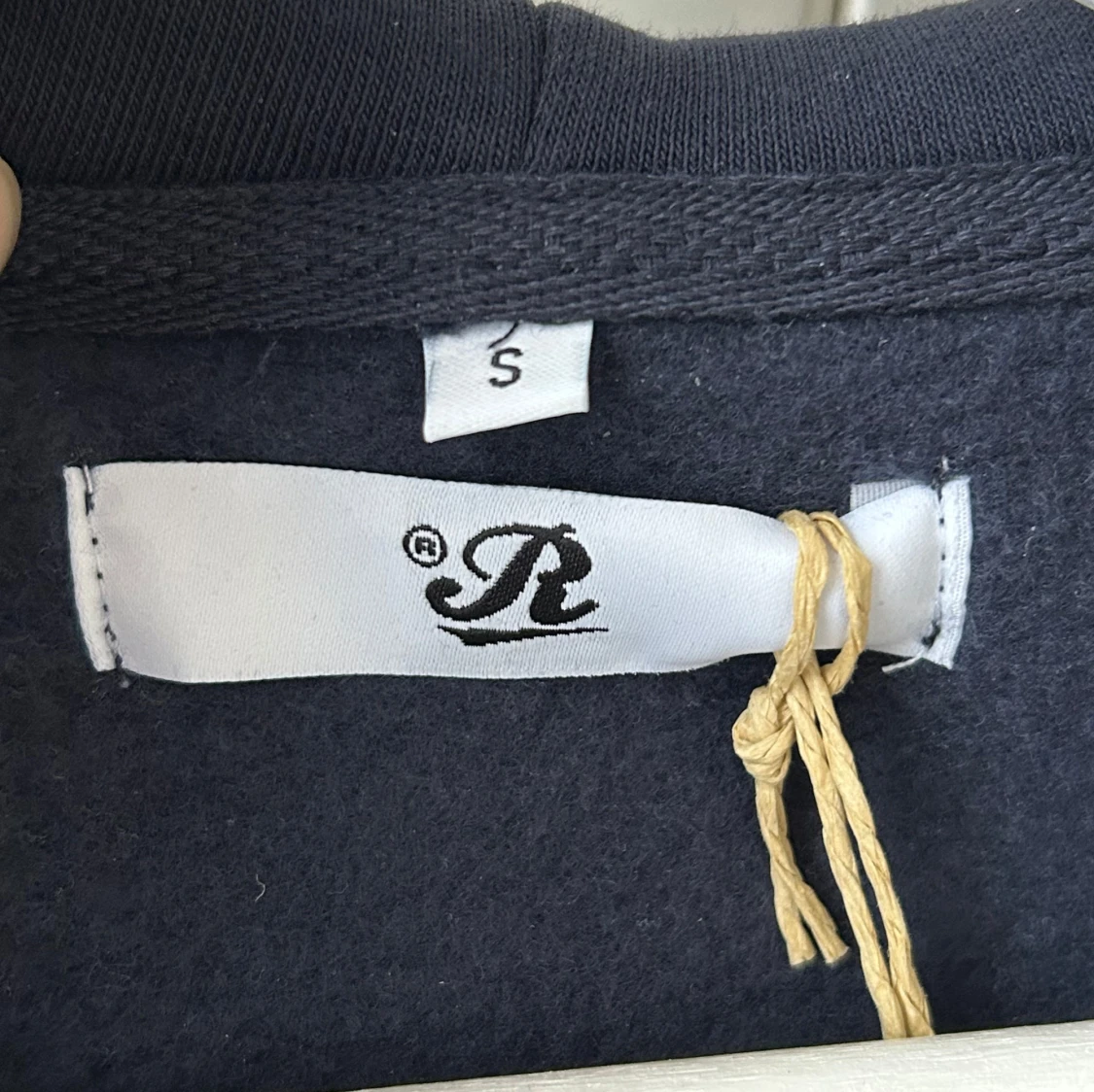 Navy hoodzip Russemerch  - 2