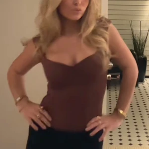 Body - Brun body, köpt från zara