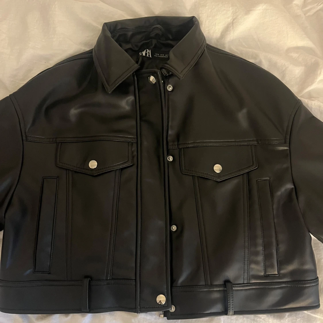 Svart bikerjacka - 3