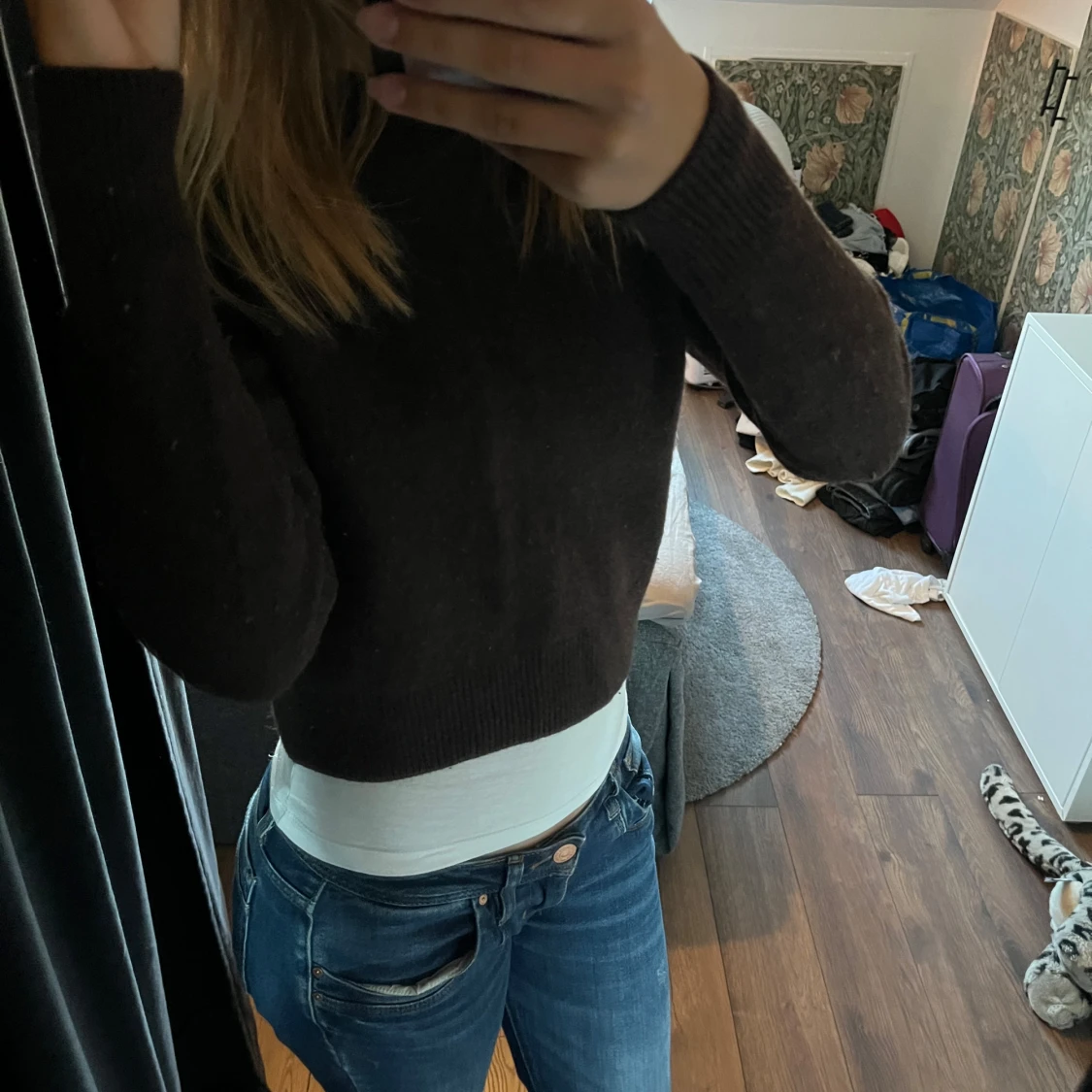 Super söt stickad tröja  - 1