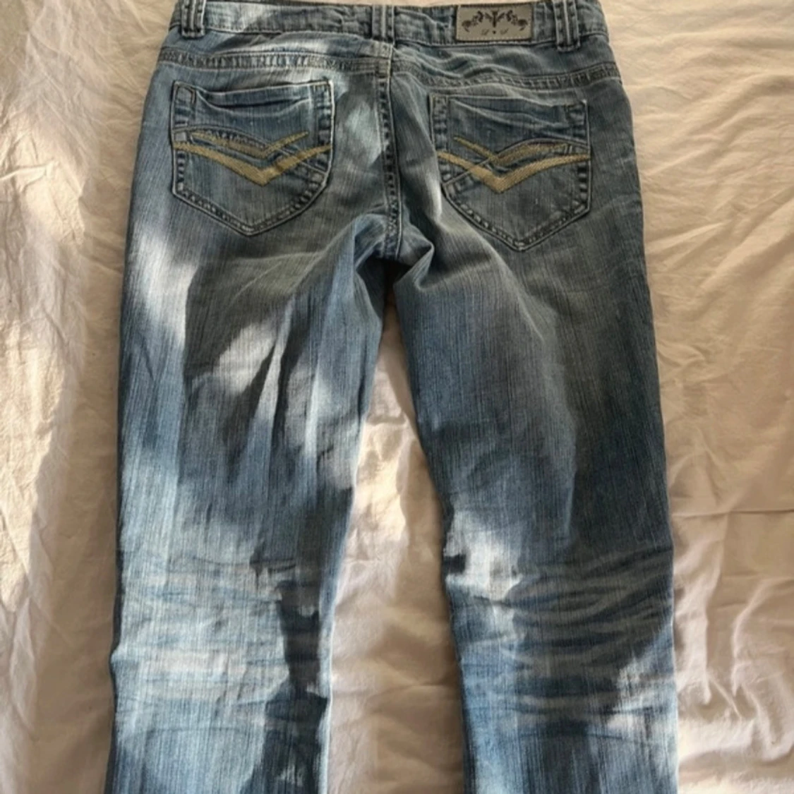 lågmidjade jeans - 92