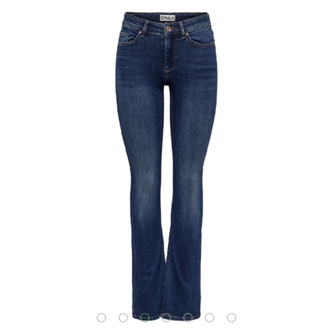 bootcut jeans mid-waist