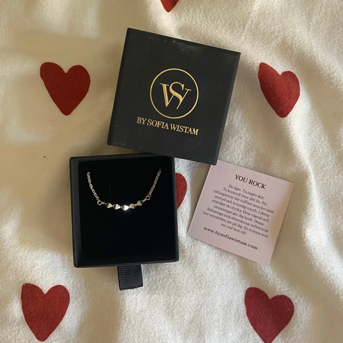 Silverarmband från By Sofia Wistam